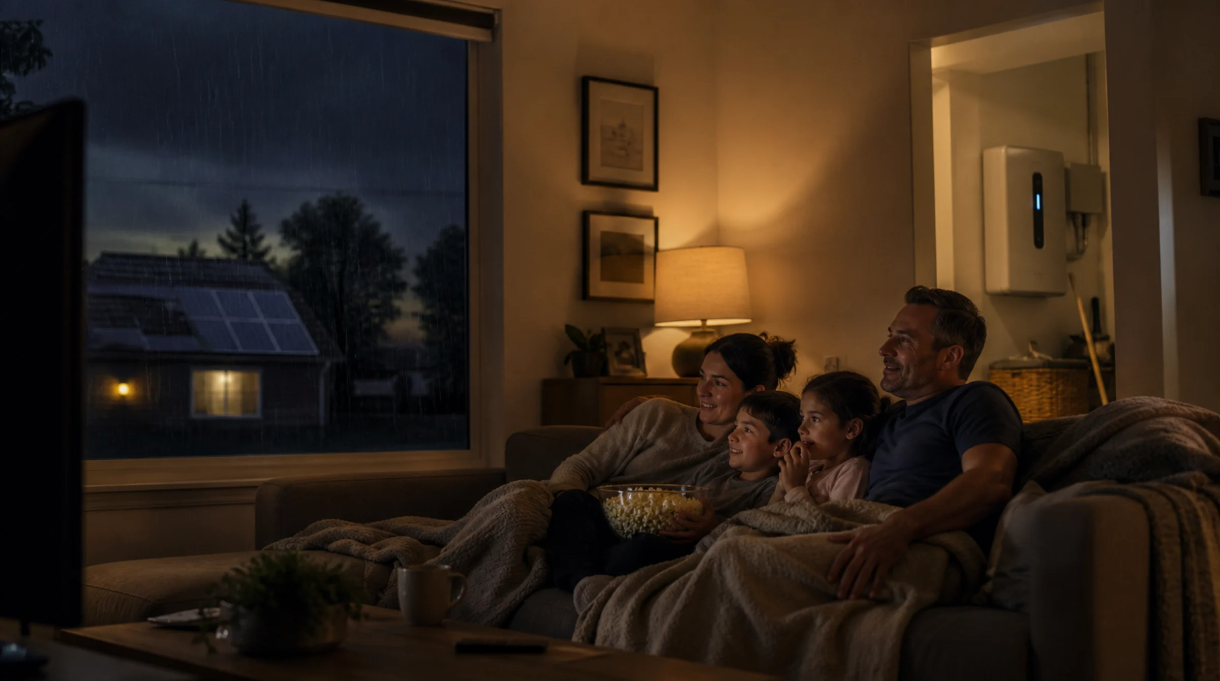 Family movie night, powered securely